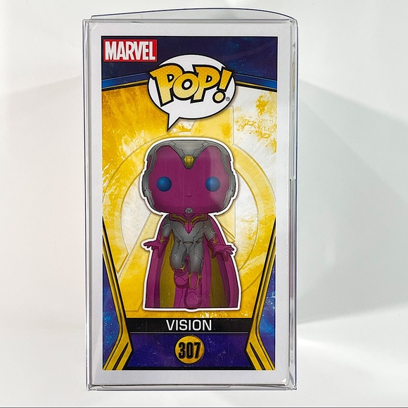 Marvel Avengers Infinity War VISION #307 Funko Pop! Hot Topic Exclusive - Picture 4 of 7